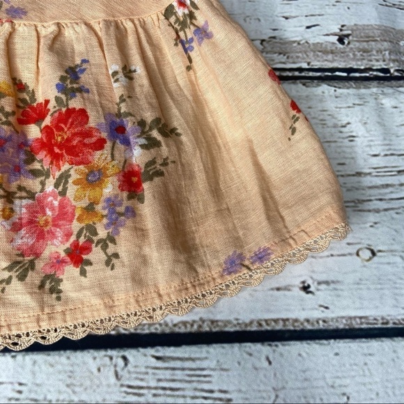 American Eagle Floral Print Peplum Tank Top Size M - Picture 8 of 12